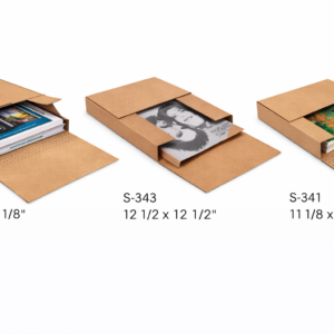 White Easy-Fold Mailers