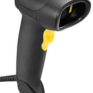 Zebra Symbol LS2208 1D Corded Barcode Scanner - Black