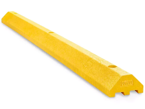 Parking Stop - 6', Plastic, Yellow