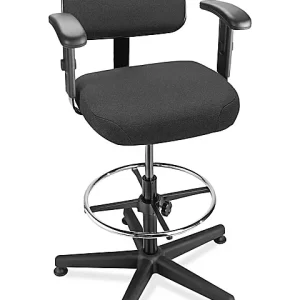 Deluxe Fabric Work Stool