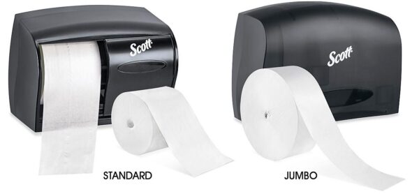 Coreless Bath Tissue and Dispensers