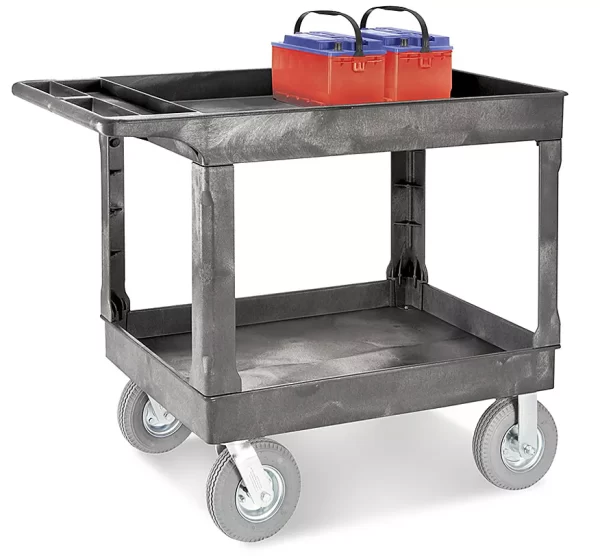 Packtek Utility Cart with Pneumatic Wheels