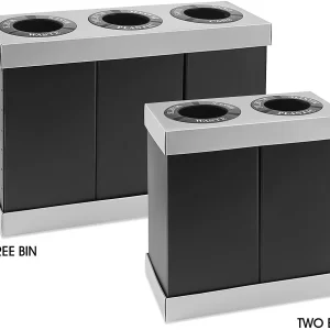 Corrugated Plastic Trash Cans