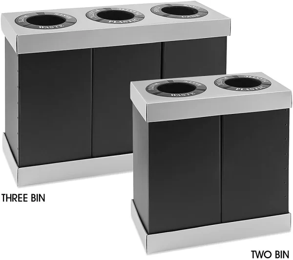 Corrugated Plastic Trash Cans