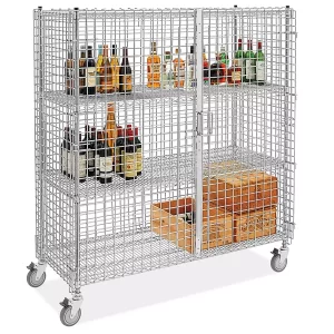 Stainless Steel Security Carts