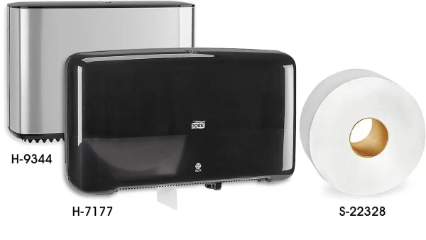Tork® Mini Jumbo Bath Tissue & Dispensers