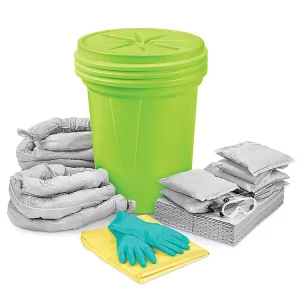Universal 30 Gallon Hi-Vis Drum Spill Kit