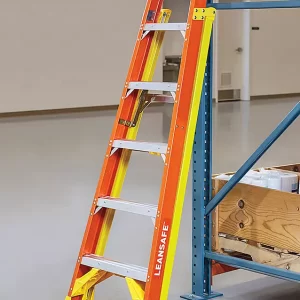 LeanSafe™ Fiberglass Step Ladders