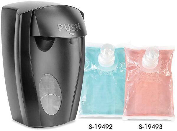 Packtek Foaming Push Dispenser