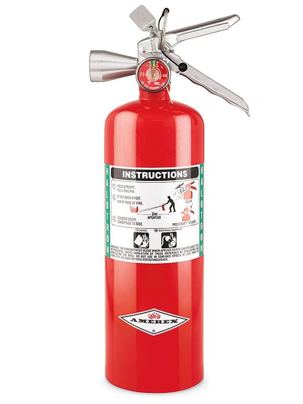 Halotron® Fire Extinguishers
RECHARGEABLE