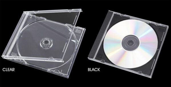 Standard Jewel Cases
HARD PLASTIC