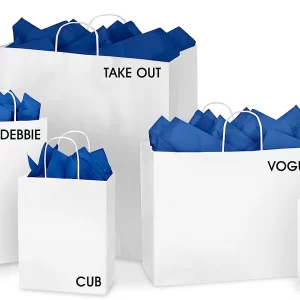 White Paper Shopping Bags