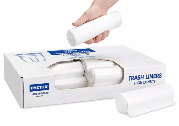 Packtek Economy Coreless Trash LinersHIGH DENSITY