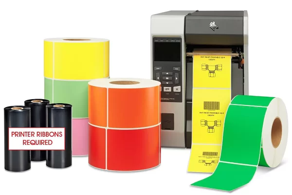 Industrial Thermal Transfer Labels - Colors