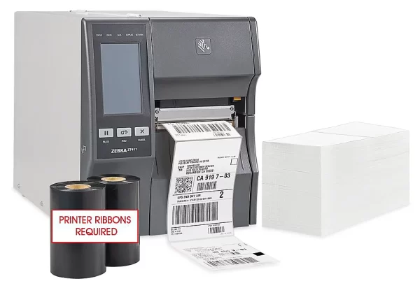 Fanfold Thermal Transfer Labels