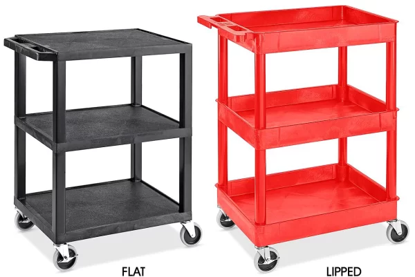 Packtek 3-Shelf Utility Carts