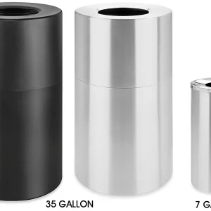 Lobby Trash Cans