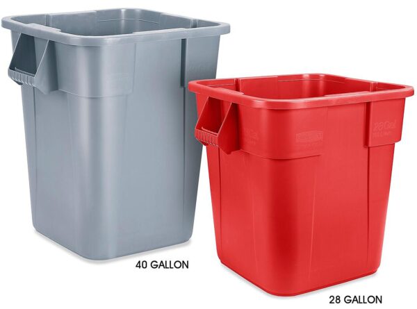 Square Brute® Trash Cans