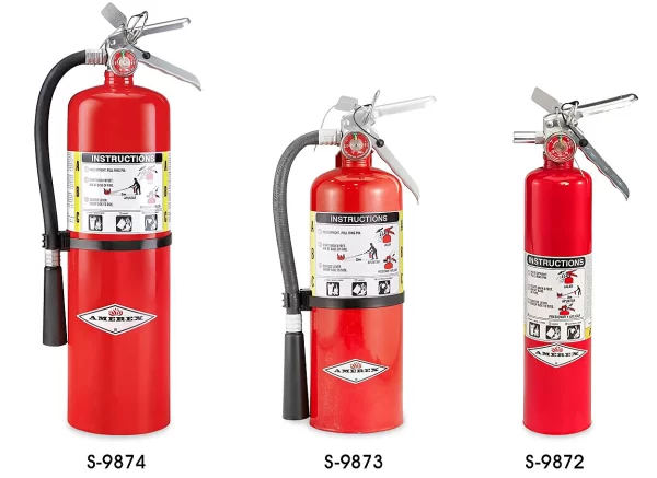 Class ABC Fire Extinguishers
RECHARGEABLE