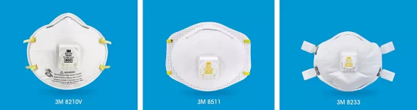 3M Industrial Respirators with Valve