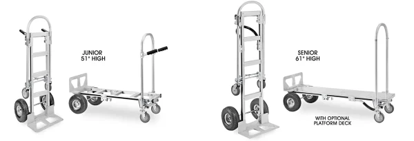 Packtek Convertible Aluminum Hand Trucks