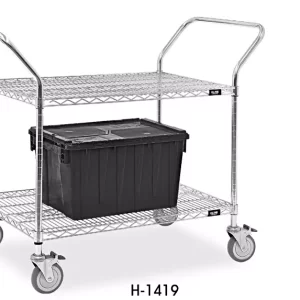 Chrome Heavy-Duty Wire Carts