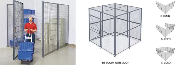 Preconfigured Wire Security Rooms