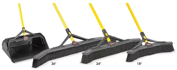 Maximizer™ Brooms and Dust Pan