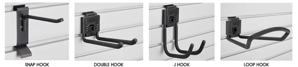 Industrial PVC Slatwall Accessories