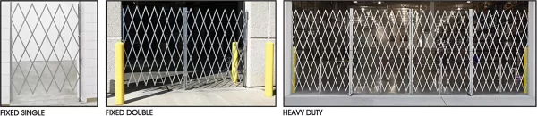 Folding Security Gates