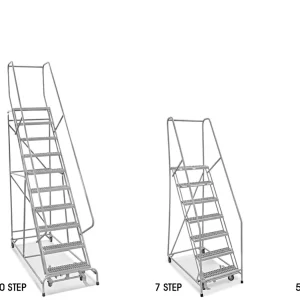 Grip Step Rolling Ladders