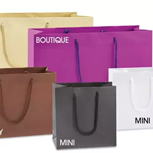 Matte Laminate Shopping Bags