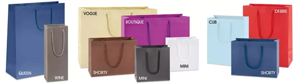 Matte Laminate Shopping Bags