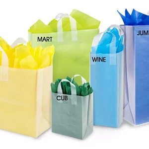 Clear Frosty Shoppers