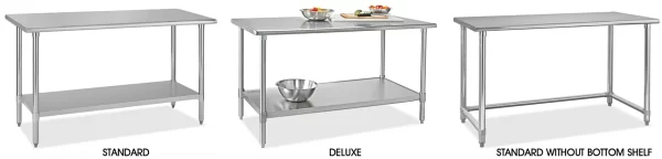 Stainless Steel Worktables