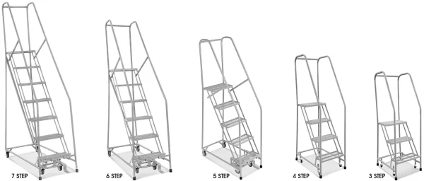 Narrow Aisle Rolling Ladders