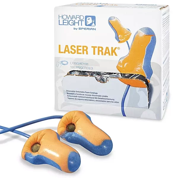 Laser Trak® Metal Detectable Earplugs