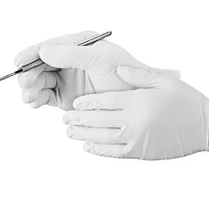White Nitrile Gloves