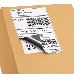 Blockout Industrial Thermal Transfer Labels