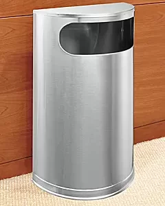 Side-Entry Trash Cans