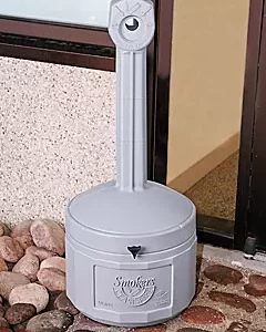 Plastic Smoker's Receptacles