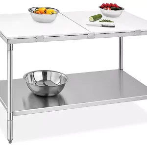 Poly Top Stainless Steel Worktables