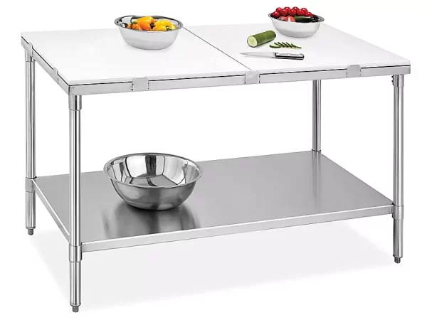 Poly Top Stainless Steel Worktables