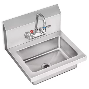 Stainless Steel Wall-Mount Hand Sink