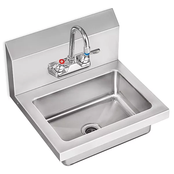 Stainless Steel Wall-Mount Hand Sink