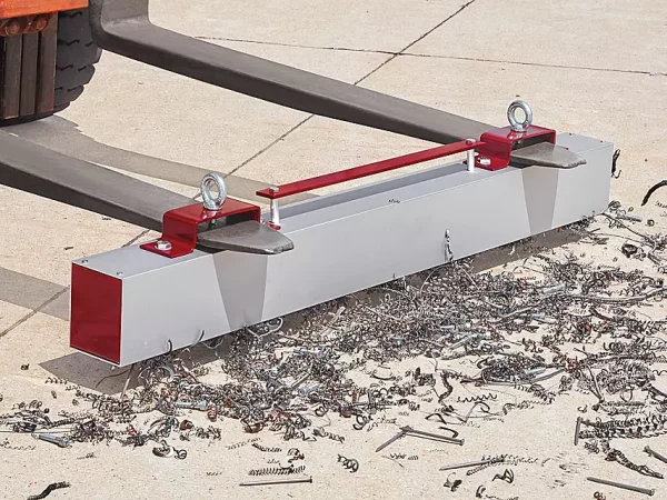 Forklift Magnetic Sweeper