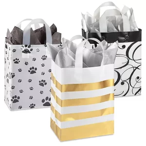 Printed Frosty Shoppers