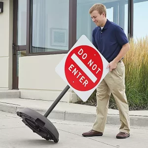 Portable Sign Base