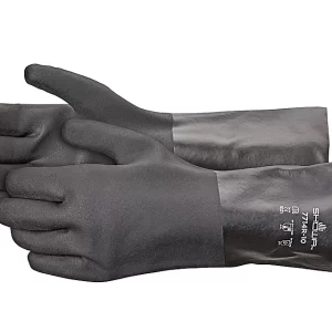 Showa 7714R Chemical Resistant PVC Coated Gloves
