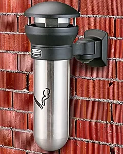 Wall-Mount Smoker’s Receptacle